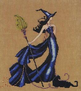 Mirabilia Cross Stitch Chart + Bead Pack - Gigi by Nora Corbett