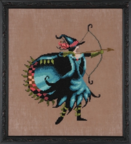 Mirabilia Cross Stitch + Bead Kit - Emi by Nora Corbett