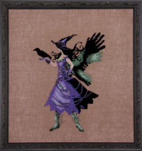 Mirabilia Cross Stitch Chart + Bead Pack - Cleo by Nora Corbett