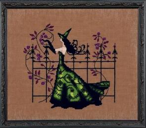 Mirabilia Cross Stitch Chart + Bead Pack - Gwen