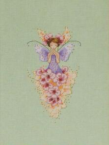 Mirabilia Cross Stitch & Bead Pack - Nora Corbett's Miss Apple Blossom