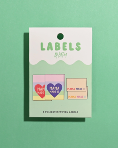 KATM Woven Labels - My Mama Made it (Version 2)
