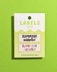 KATM Woven Labels - Handmade Goodness