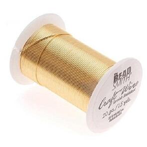 The Beadsmith Gold Color Wire