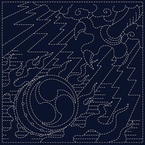 Olympus Sashiko - Cloth Oni-Fuda