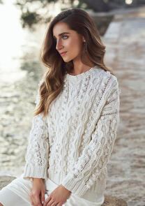 Rowan Knitting Kit / Pattern - Cable Bobble Sweater