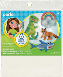 Perler Ironing Paper 6"X6" 6/Pkg