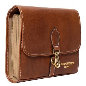 RE:DESIGNED Project 93 - Circular Needle Case - Walnut/Gold