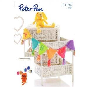 Peter Pan Pattern P1194 Tweety Bird Mobile, Rabbit and Bunting