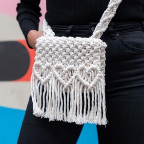 Hoooked Eco Barbante Spesso : Salona Waist Bag - Almond