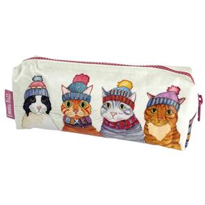 Emma Ball Cats in Hats Pencil Case