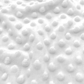 Domotex Minky, 100% Poly - 250gsm Bubble White
