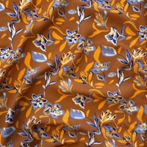 Domotex Viscose Digital Prints - 125gsm 87108 - Mustard