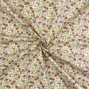 Domotex 100% Cotton - 115gsm Vanilla Flowers