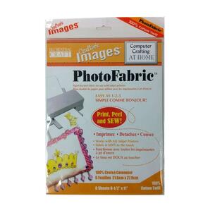 Blumenthal Crafts Photo Fabric - Sew on Printer Fabric (100% Twill)