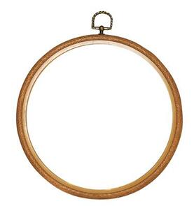 Vervaco Plastic Frame - Wood Colour