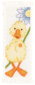 Vervaco Cross Stitch Bookmark Kit - Popcorn Soufflé