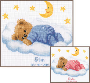 Vervaco Cross Stitch Kit - Sleeping bear