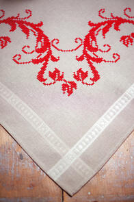 Vervaco Tablecloth Kit Red decoration