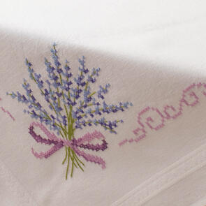 Vervaco Embroidery Table Runner Kit - Lavender (80 x 80cm)