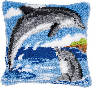 Vervaco Latch Hook Kit - Dolphins