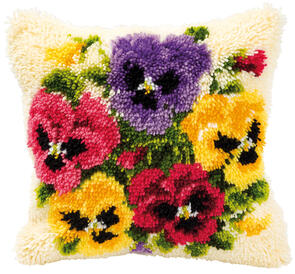 Vervaco Latch Hook Kit - Violets