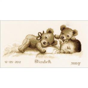 Vervaco Cross Stitch Kit - Baby sleeps