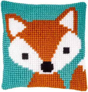 Vervaco Cross Stitch Cushion Kit - Little Fox