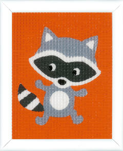 Vervaco Canvas Kit - Little raccoon