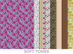 Dress Your Doll Making Couture Fabric Set Kit - Blues