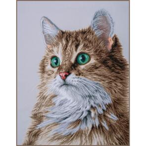 Lanarte Cross Stitch Kit - The Purrfect Stare
