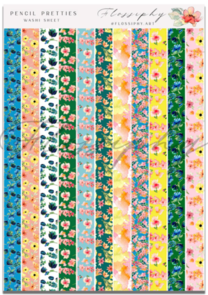 Flossiphy Pencil Pretties Washi