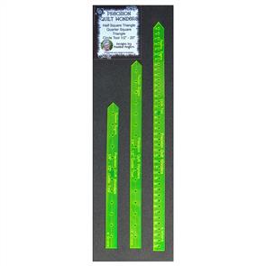 Precision Pauline Rodgers Half and Quarter Square Triangle Rulers