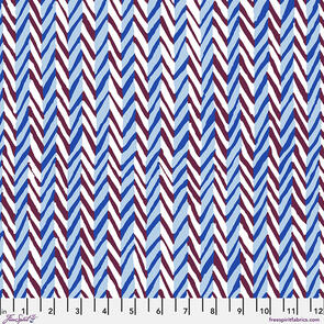Free Spirit Kaffe Fassett - Herringbone Stripe - Contrast - February 2026