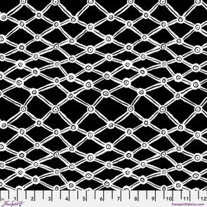 Free Spirit Kaffe Fassett - Nets - Black-White - February 2026