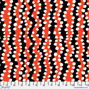 Free Spirit Kaffe Fassett Bubble Stripe - Black || August 2022