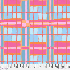 Free Spirit Kaffe Fassett Collective 2024 - Checkmate Blush