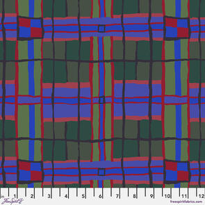 Free Spirit Kaffe Fassett Checkmate - Dark || August 2022