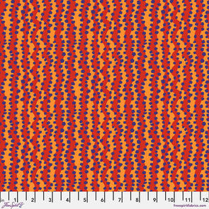 Free Spirit Kaffe Fassett - SM Bubble Stripe - Red || February 2025