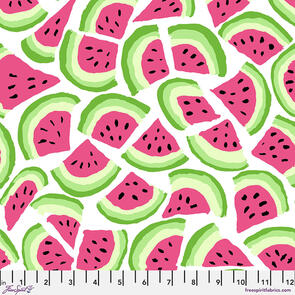 Free Spirit Kaffe Fassett - Slice - White || August 2025