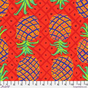 Free Spirit Kaffe Fassett - Upside Down - Red || August 2026