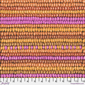 Free Spirit Kaffe Fassett Bead Stripe - Earth || Vintage