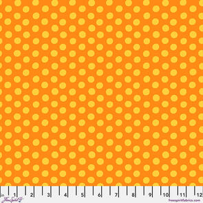Free Spirit Kaffe Fassett - Spot - Mango - February 2026