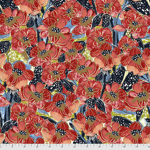 Free Spirit Kelli May Krenz Boho Blooms PWKK022.RED