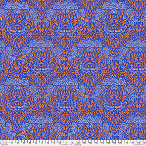 Free Spirit Michaelmas Daisy - Cobalt || Kaffe x Morris & Co.