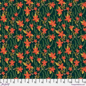 Free Spirit Mia Charro - Christmas Pets || Christmas Poinsettias - Spruce