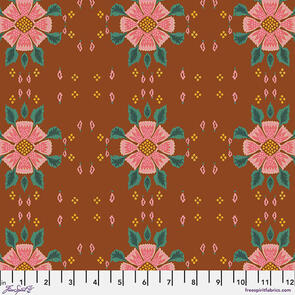 Free Spirit Nathalie Lete Folk Heart - Eyelet - Amber