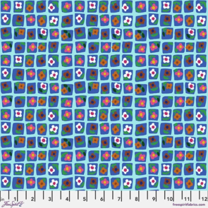 Free Spirit Mon Jardin by Natalie Lete - Checkerboard Water