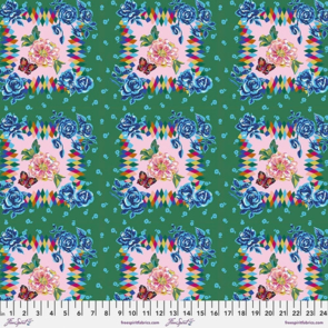 Free Spirit Mon Jardin by Natalie Lete - Cushion Jade