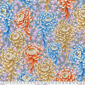 Free Spirit Kaffe Fassett - Spider Mums - Pastel || August 2025